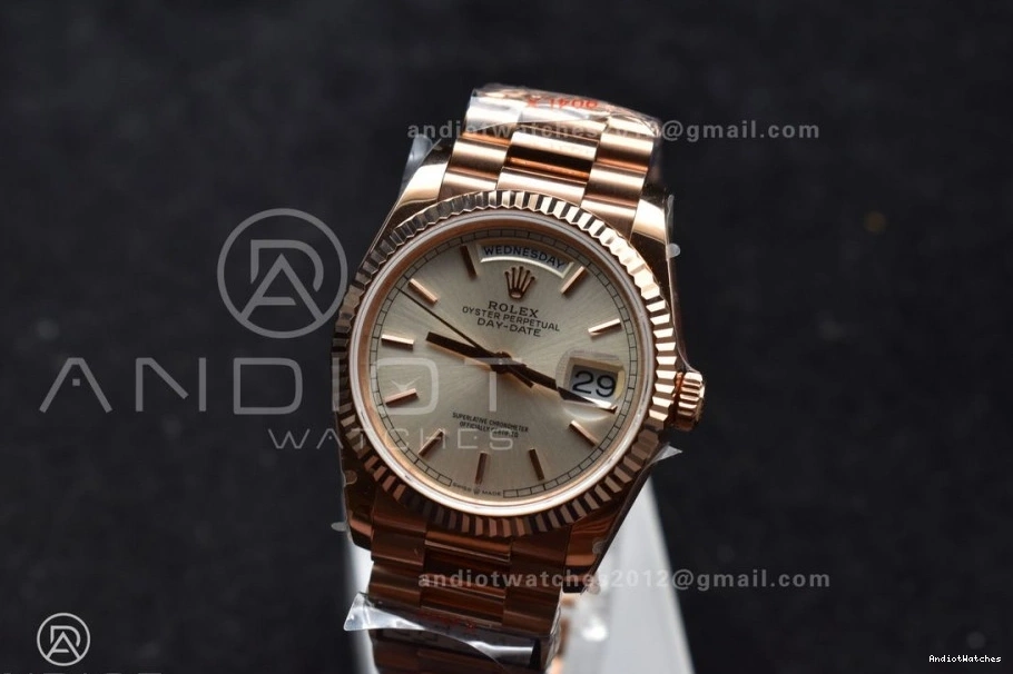 Steel Best RG on Weight) DayDate V5 Dial 36 904L Silver Edition (Gain Bracelet 670 FastDry President vr3255 QF 0428